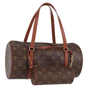 LOUIS VUITTON Monogram Papillon 30 Hand Bag M51385